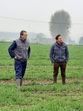 Foto 2: Lieven Delanote (links) en Jos Vandersmissen (rechts).